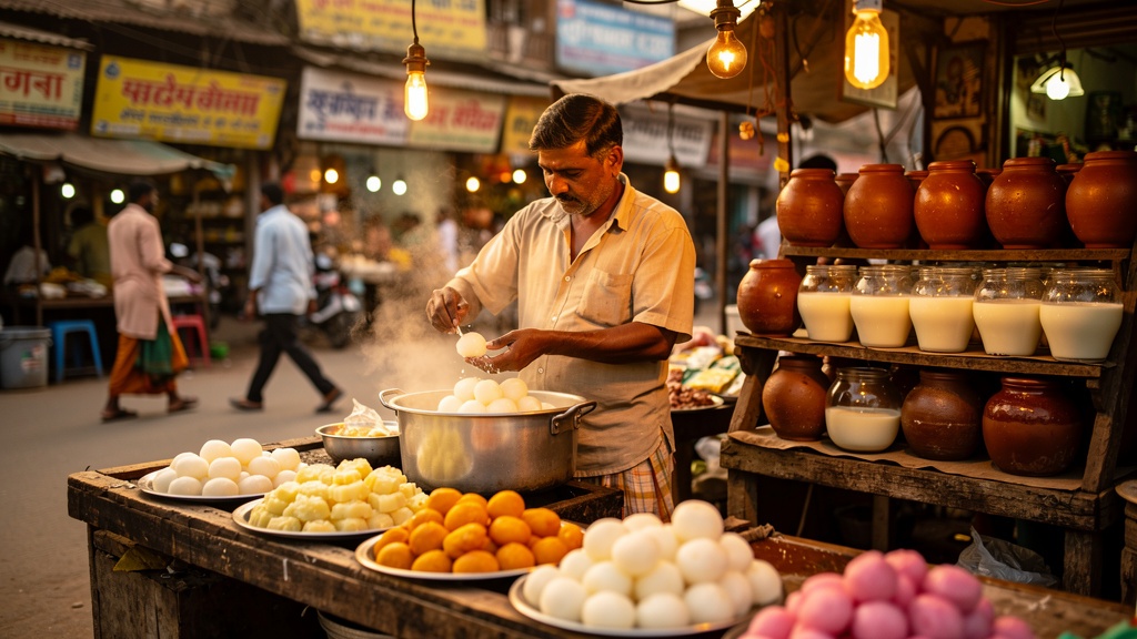 Bengali street food in Uttarpara