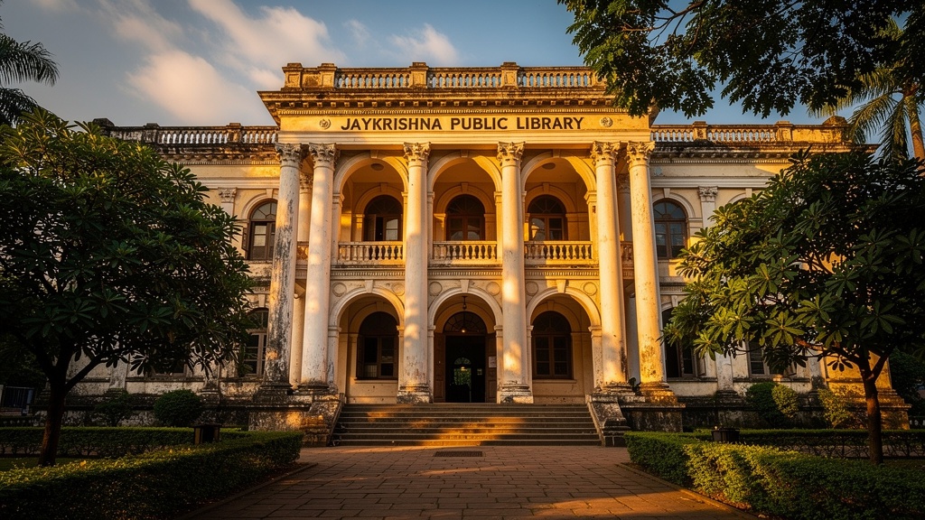 Jaykrishna Public Library, Uttarpara - India's oldest free public library
