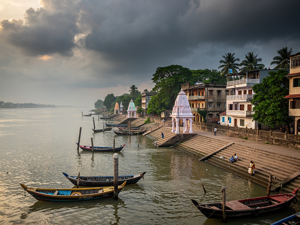 Hooghly River landscape